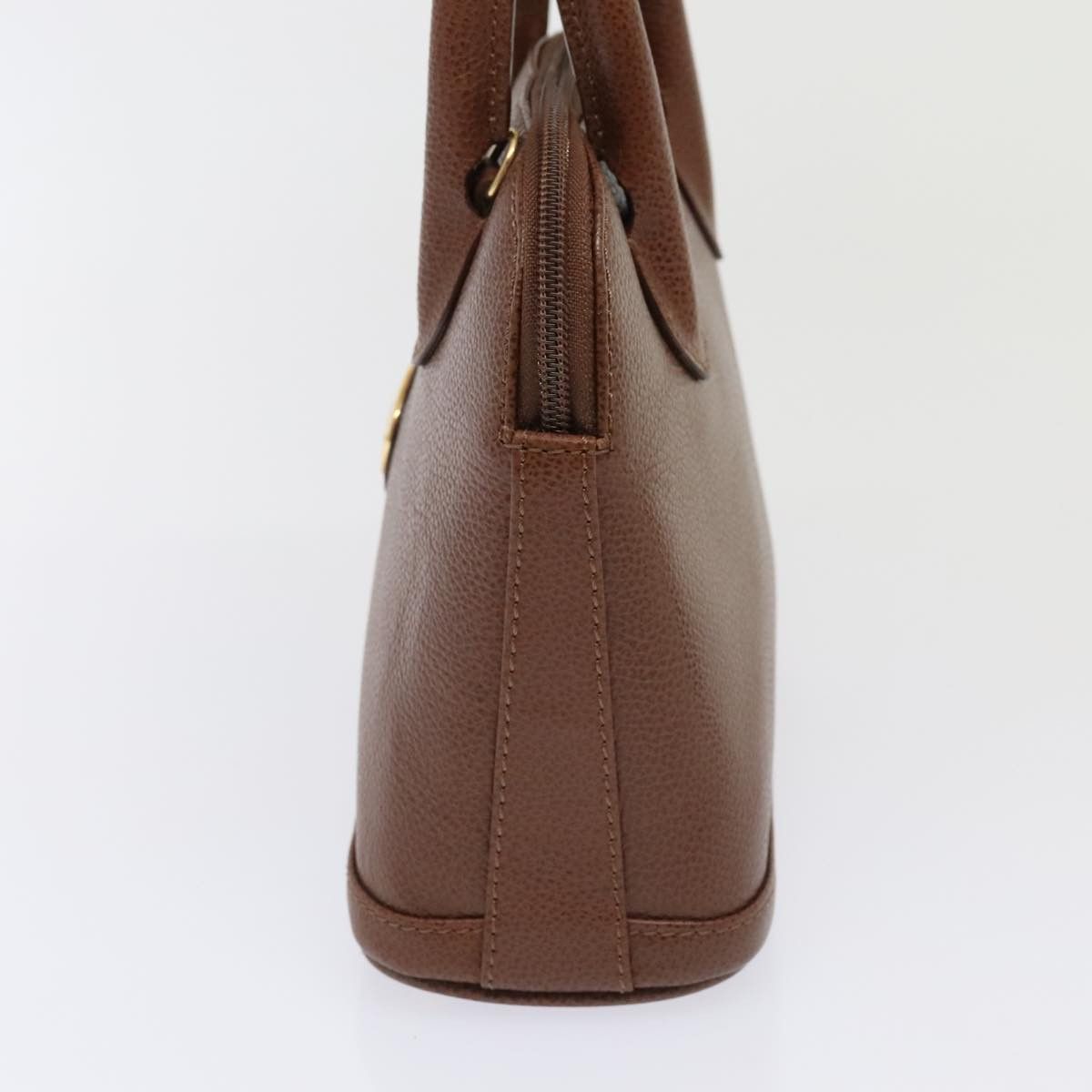 Burberry Brown Leather Handbag (Pre-Owned) Size ONE SIZE - 3 Thumbnail