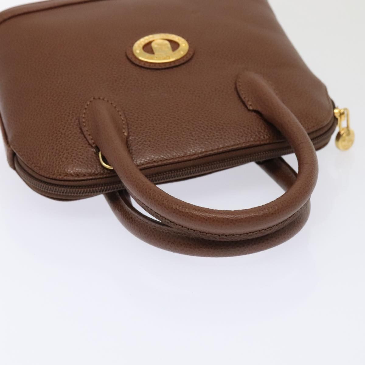 Burberry Brown Leather Handbag (Pre-Owned) Size ONE SIZE - 5 Thumbnail