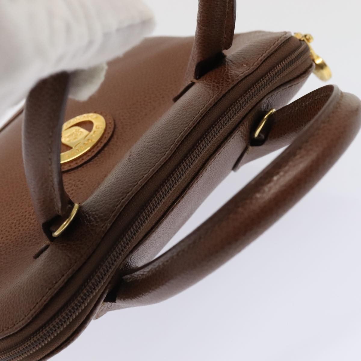 Burberry Brown Leather Handbag (Pre-Owned) Size ONE SIZE - 17 Thumbnail