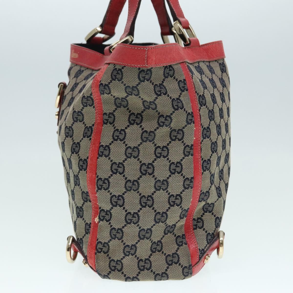 Gucci Beige Canvas Tote Bag (Pre-Owned) Size ONE SIZE - 3 Thumbnail
