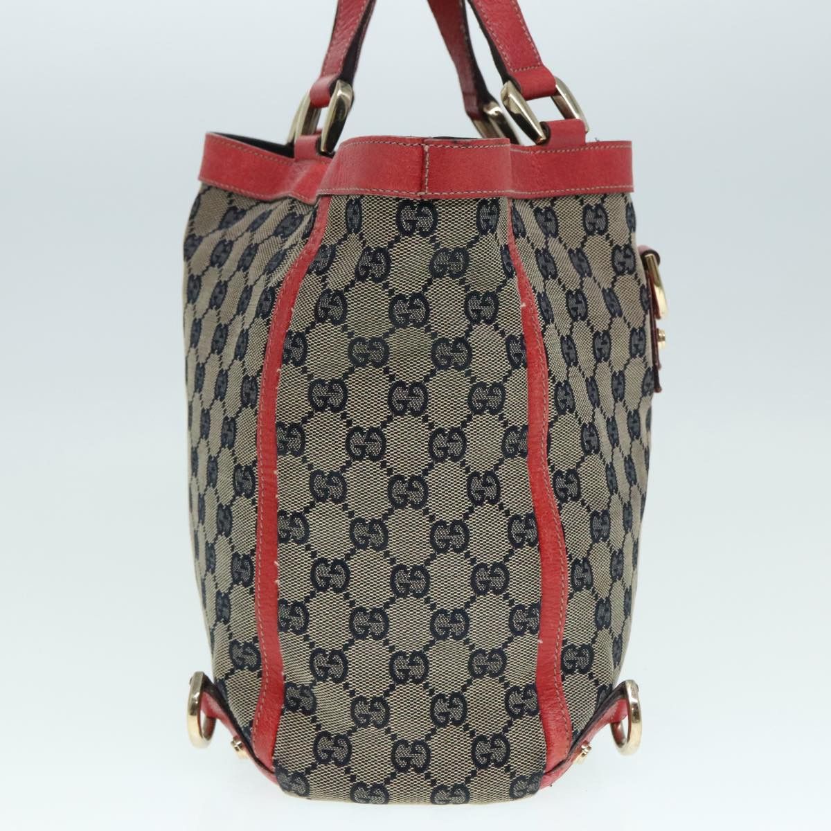 Gucci Beige Canvas Tote Bag (Pre-Owned) Size ONE SIZE - 4 Thumbnail