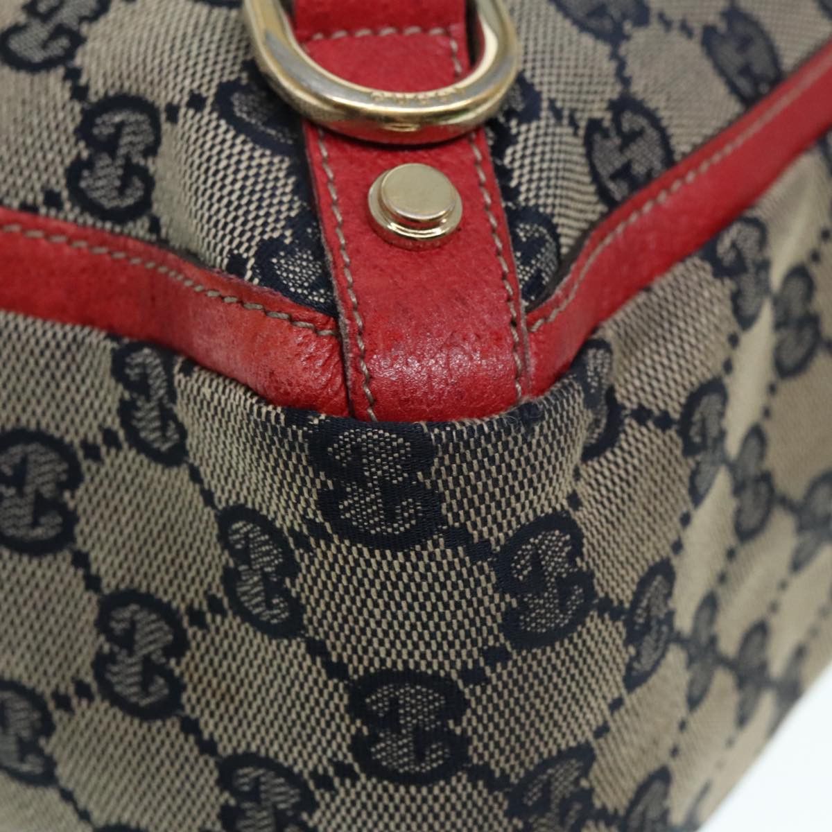 Gucci Beige Canvas Tote Bag (Pre-Owned) Size ONE SIZE - 6 Thumbnail
