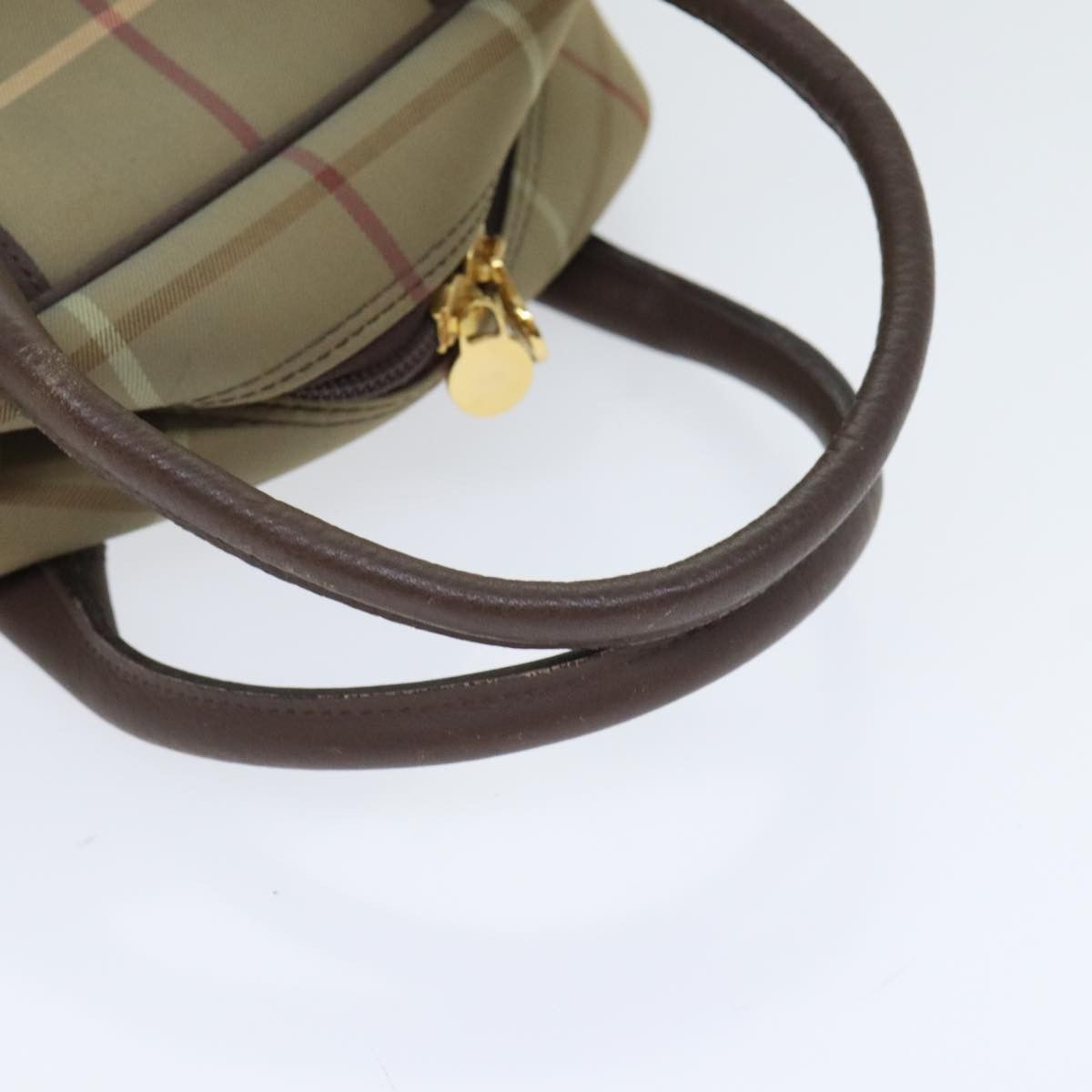 Burberry Beige Canvas Handbag (Pre-Owned) Size ONE SIZE - 4 Thumbnail