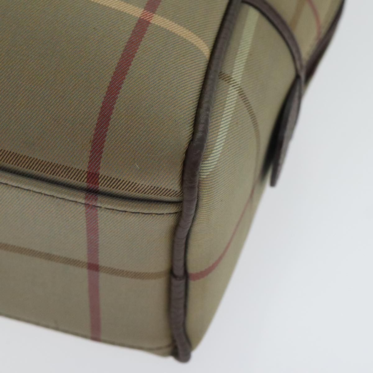 Burberry Beige Canvas Handbag (Pre-Owned) Size ONE SIZE - 15 Thumbnail