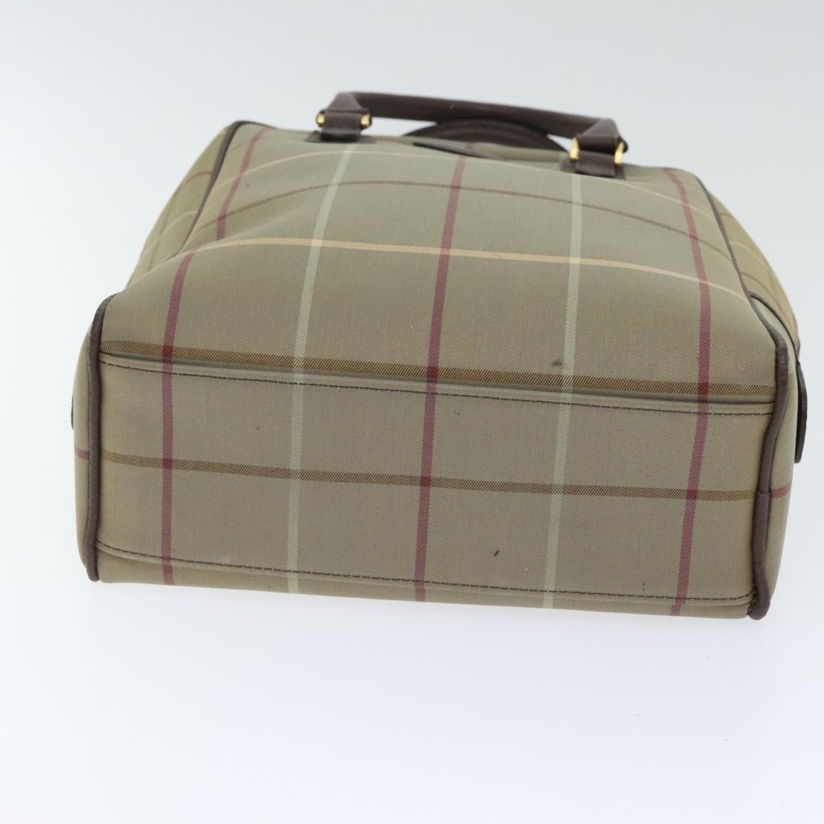 Burberry Beige Canvas Handbag (Pre-Owned) Size ONE SIZE - 5 Thumbnail