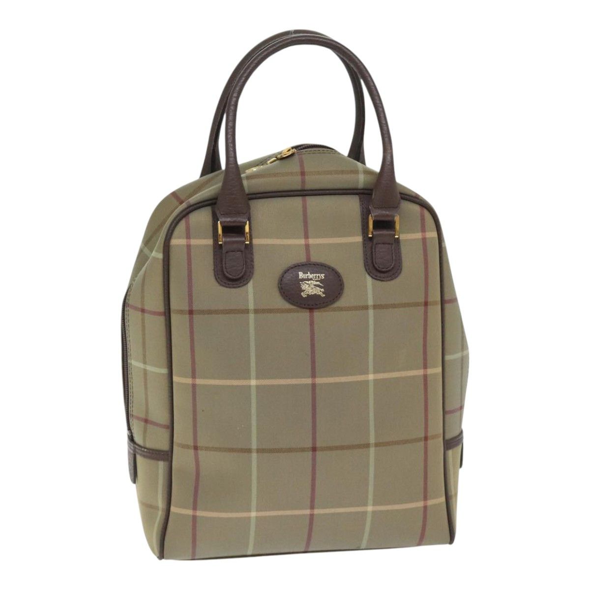 Burberry Beige Canvas Handbag (Pre-Owned) Size ONE SIZE - 12 Thumbnail