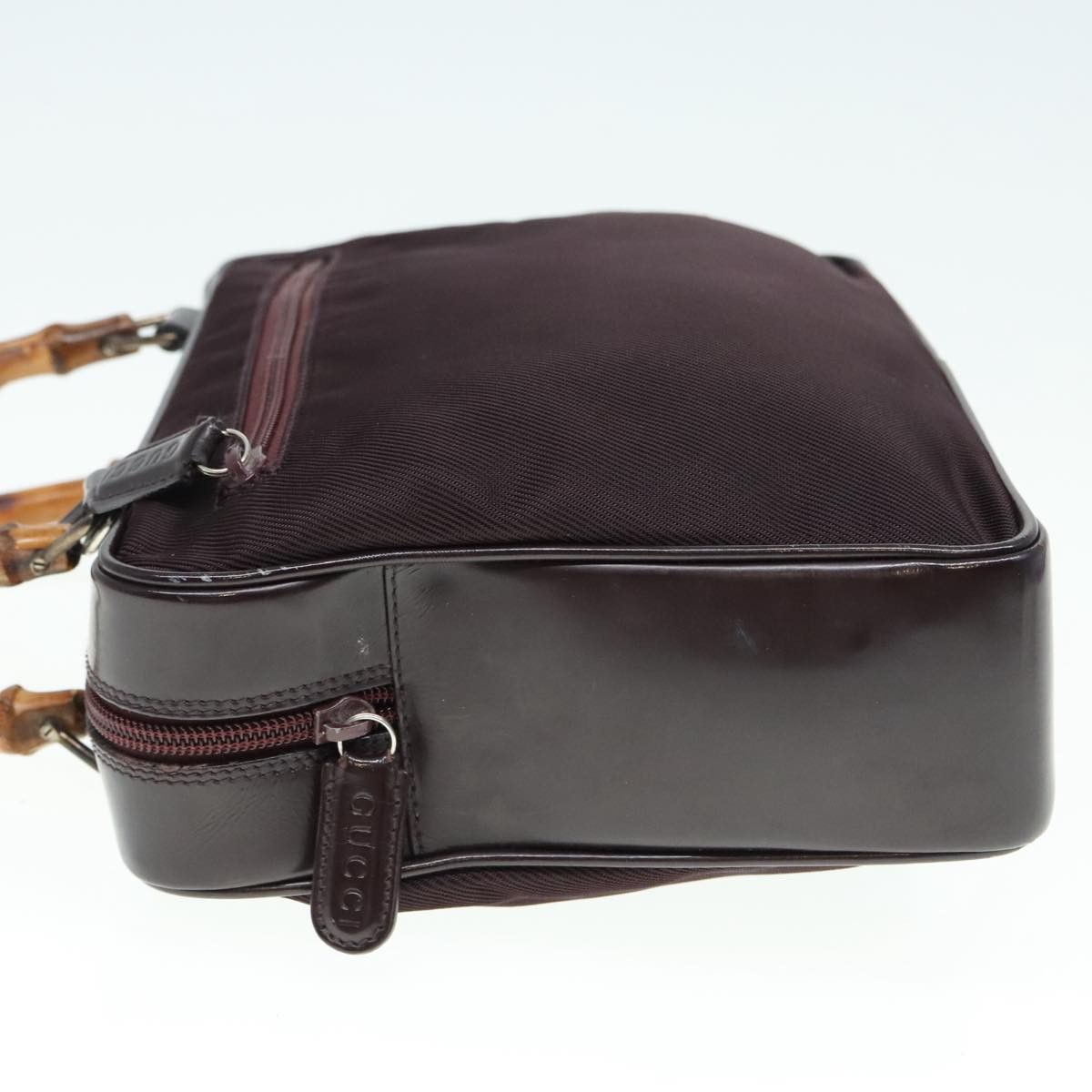 Gucci Bamboo Brown Synthetic Handbag (Pre-Owned) Size ONE SIZE - 4 Thumbnail