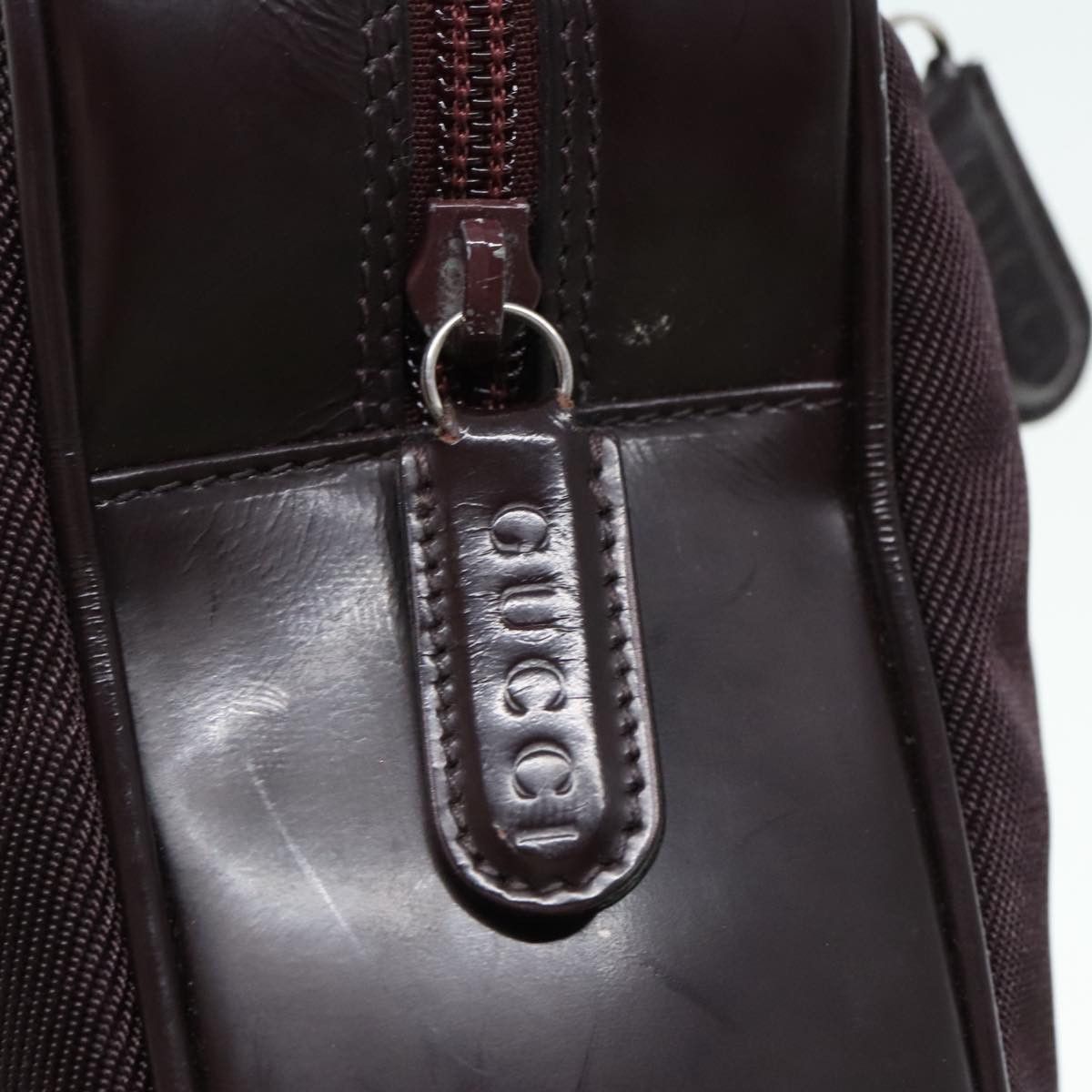 Gucci Bamboo Brown Synthetic Handbag (Pre-Owned) Size ONE SIZE - 13 Thumbnail