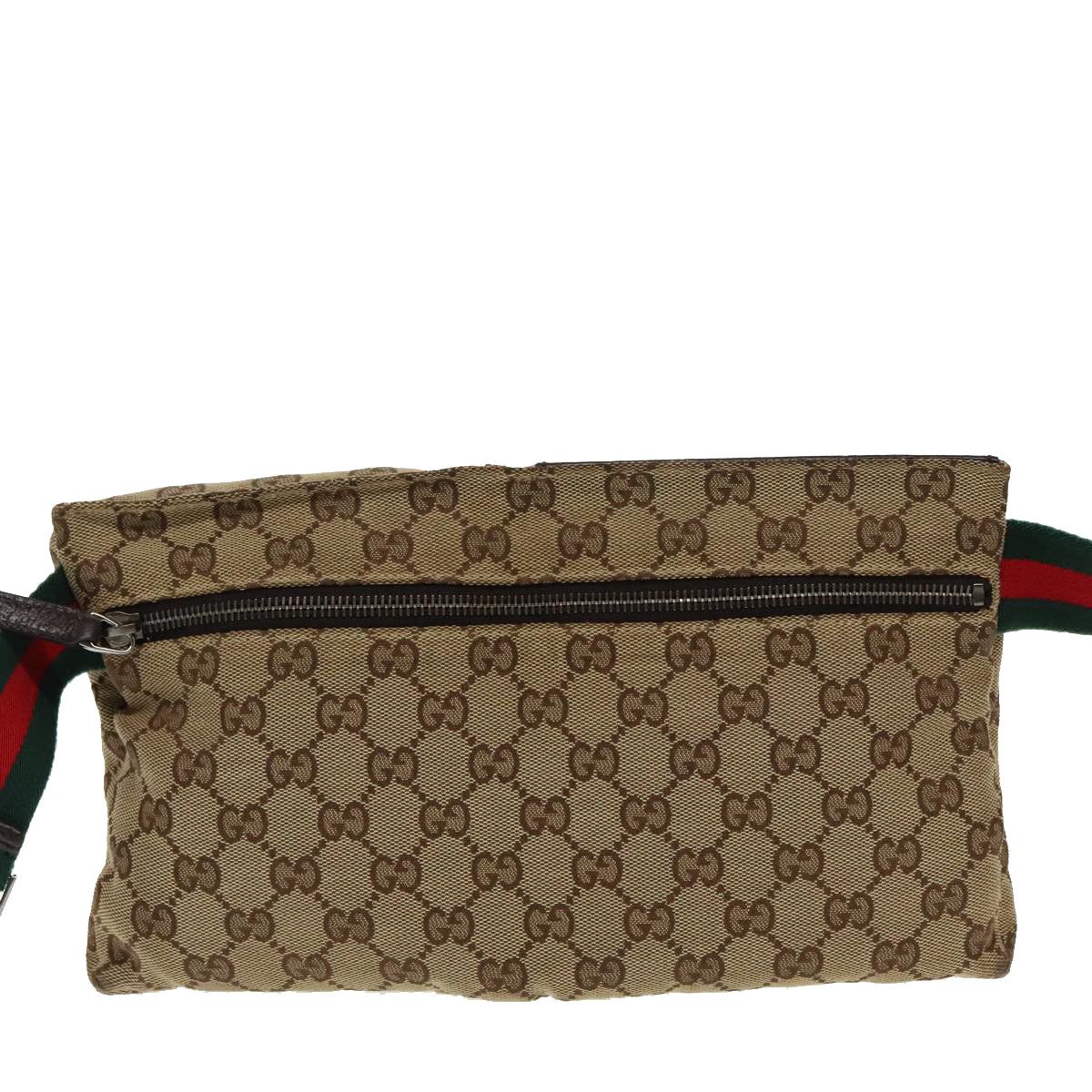 Gucci Sherry Beige Canvas Shoulder Bag (Pre-Owned) Size ONE SIZE - 2 Thumbnail