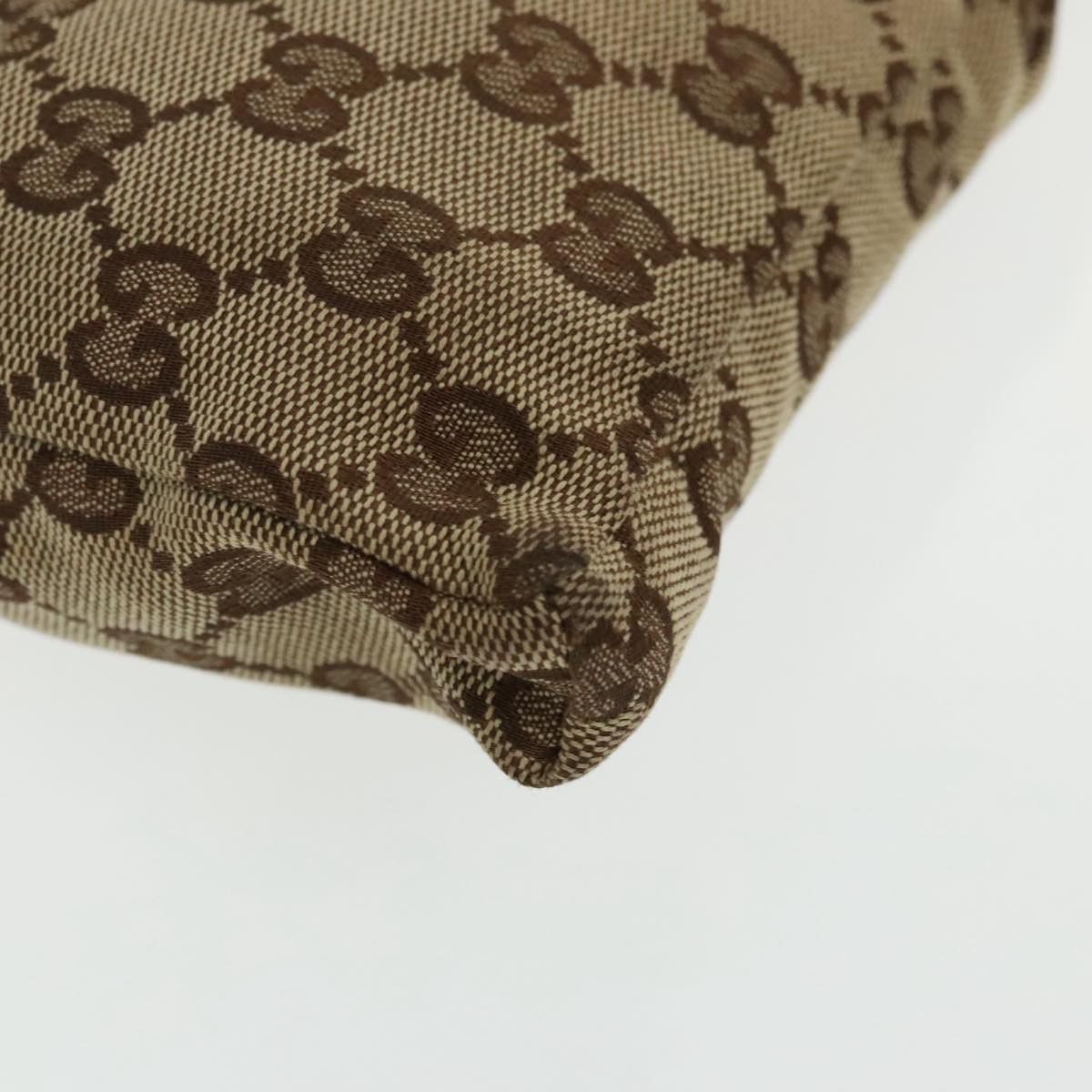 Gucci Sherry Beige Canvas Shoulder Bag (Pre-Owned) Size ONE SIZE - 9 Thumbnail