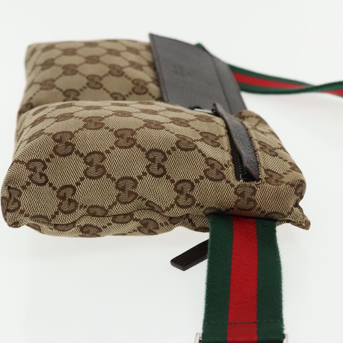 Gucci Sherry Beige Canvas Shoulder Bag (Pre-Owned) Size ONE SIZE - 3 Thumbnail