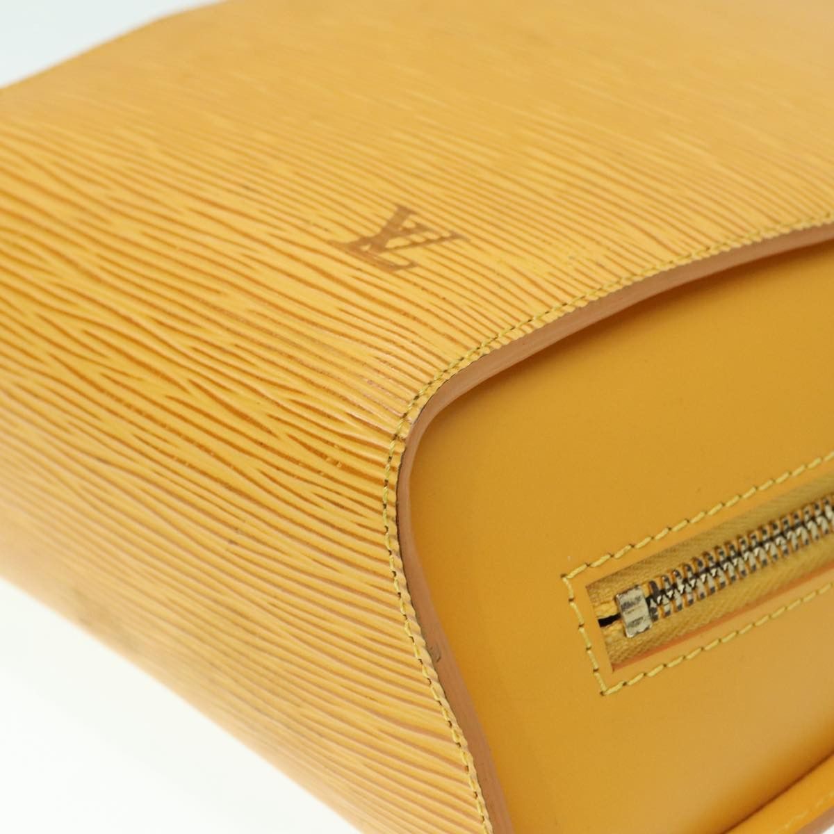 Louis Vuitton Mabillon Yellow Leather Backpack Bag (Pre-Owned) Size ONE SIZE - 8 Thumbnail