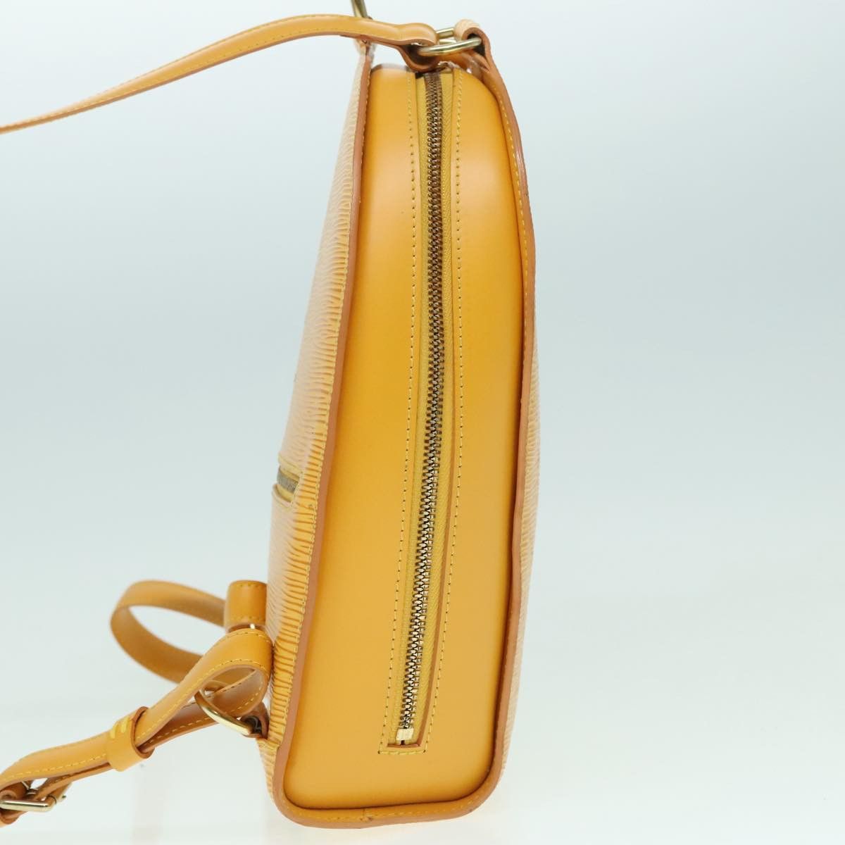 Louis Vuitton Mabillon Yellow Leather Backpack Bag (Pre-Owned) Size ONE SIZE - 4 Thumbnail