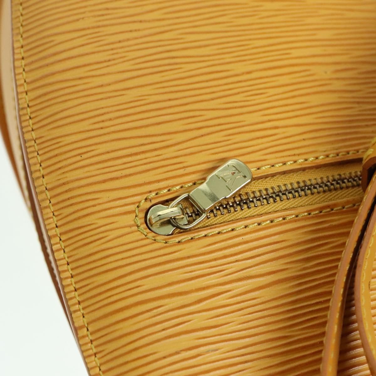 Louis Vuitton Mabillon Yellow Leather Backpack Bag (Pre-Owned) Size ONE SIZE - 12 Thumbnail