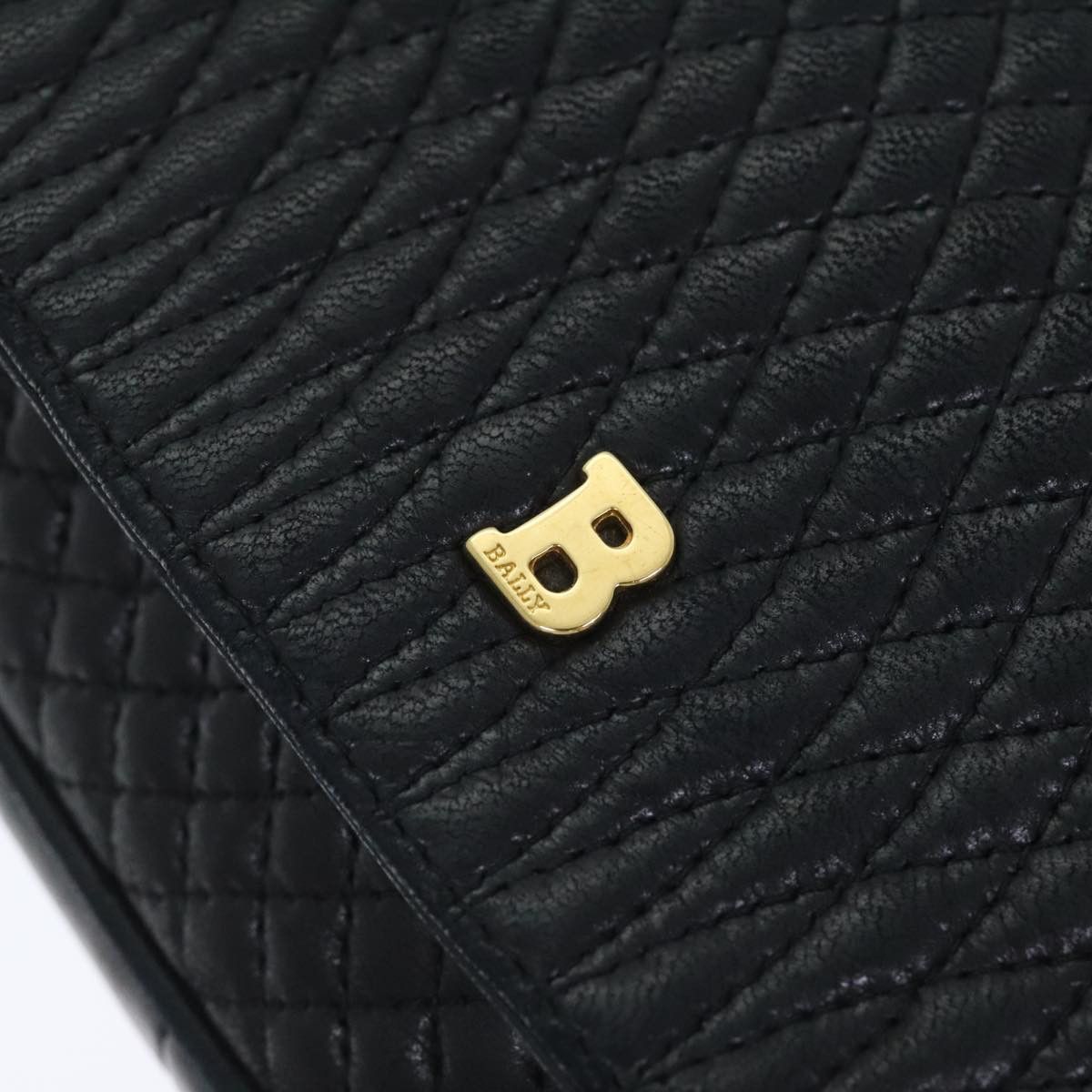 Bally Black Leather Shoulder Bag (Pre-Owned) Size ONE SIZE - 11 Thumbnail