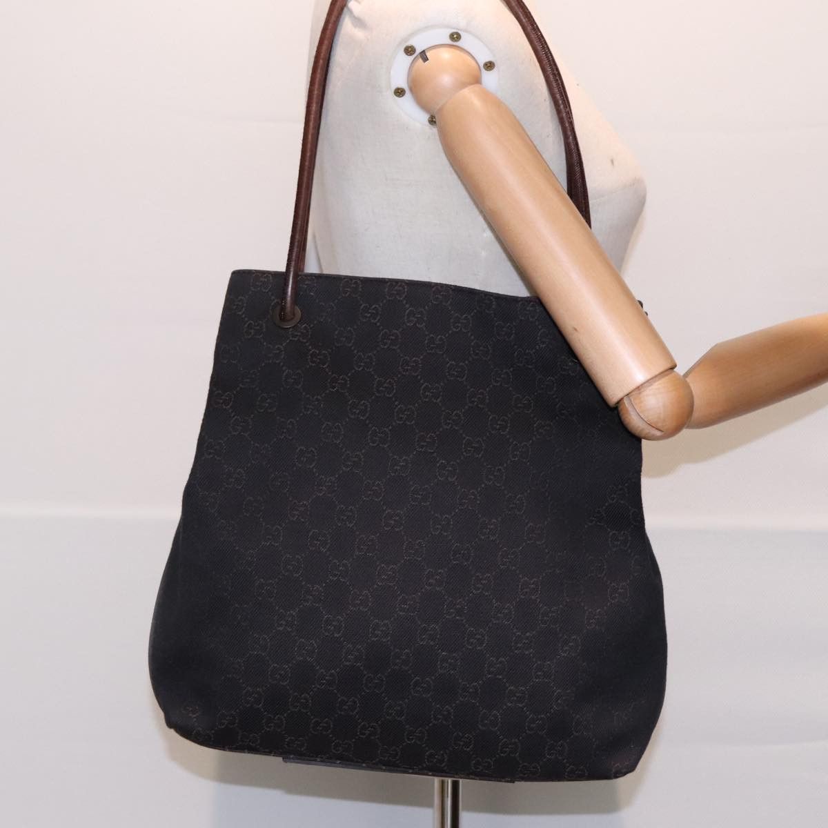 Gucci Marmont Brown Canvas Shoulder Bag (Pre-Owned) Size ONE SIZE - 14 Thumbnail