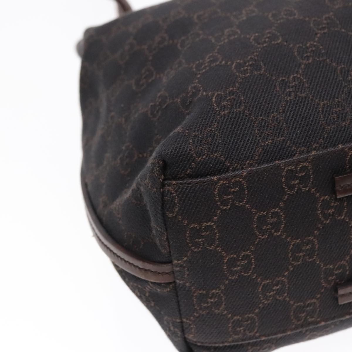 Gucci Marmont Brown Canvas Shoulder Bag (Pre-Owned) Size ONE SIZE - 6 Thumbnail