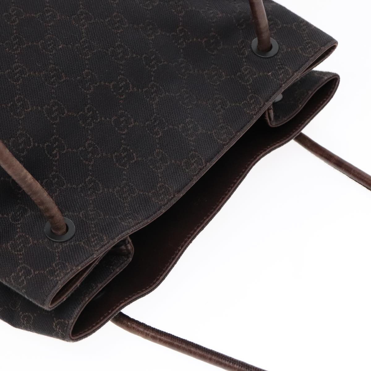Gucci Marmont Brown Canvas Shoulder Bag (Pre-Owned) Size ONE SIZE - 15 Thumbnail