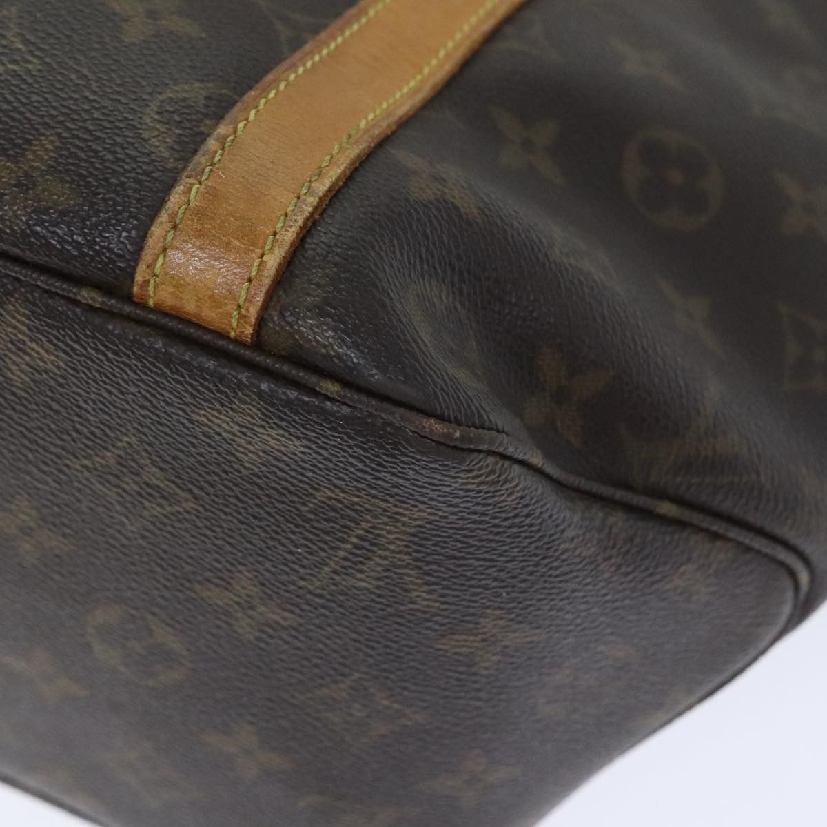 Louis Vuitton Shopping Brown Canvas Tote Bag (Pre-Owned) Size ONE SIZE - 17 Thumbnail
