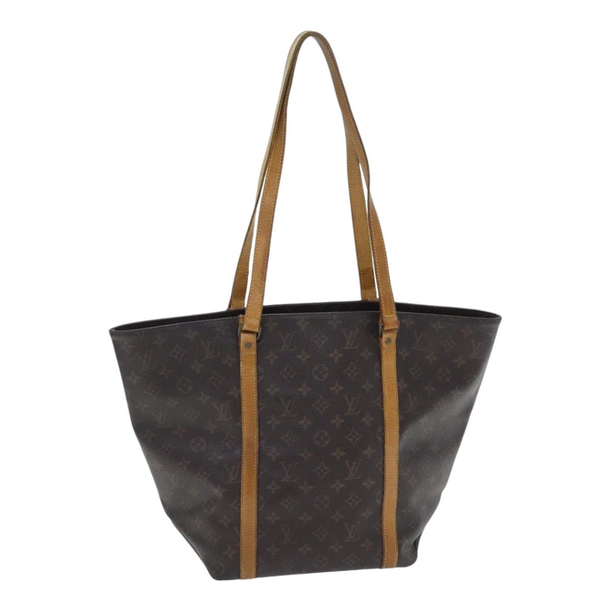 Louis Vuitton Shopping Brown Canvas Tote Bag (Pre-Owned) Size ONE SIZE - 12 Thumbnail
