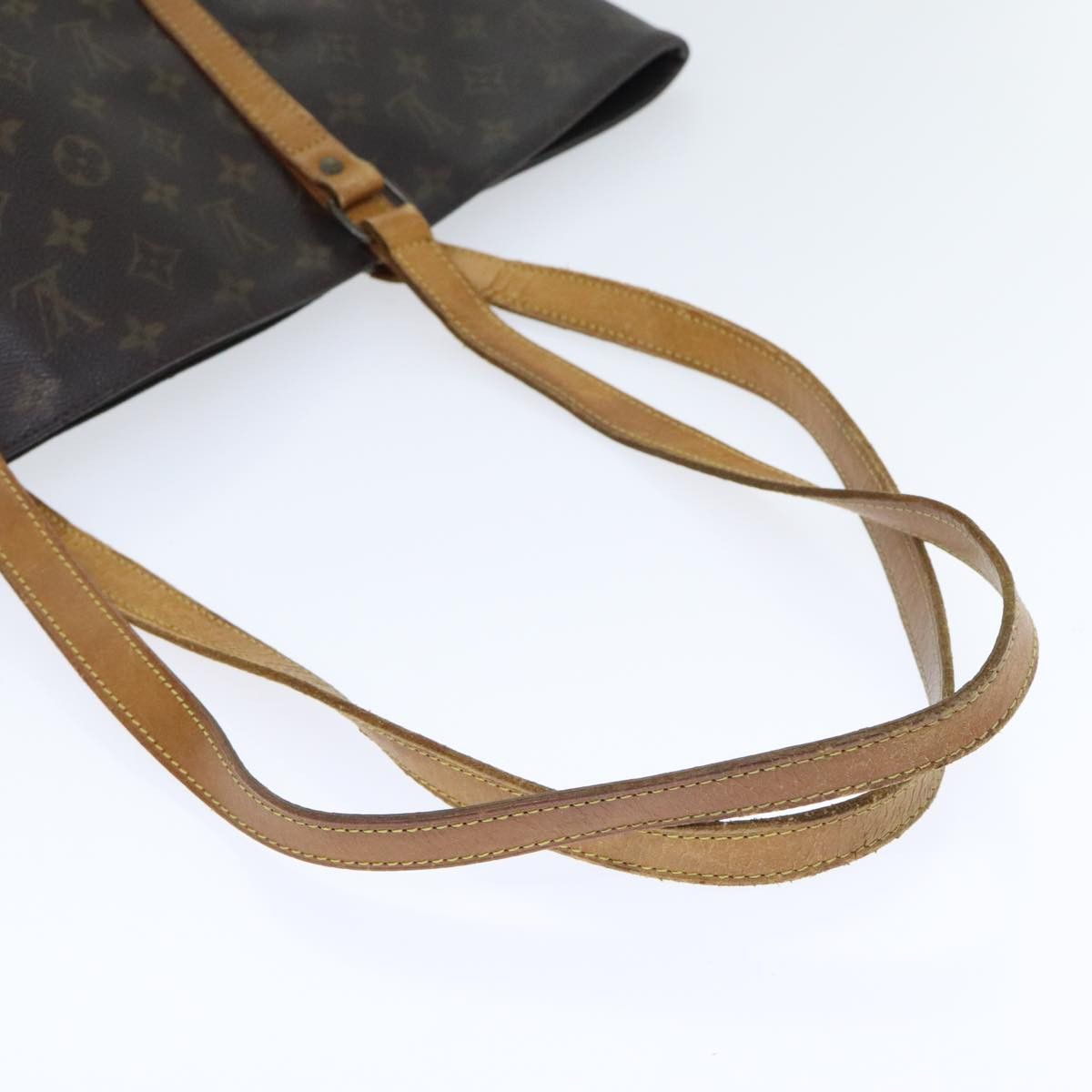 Louis Vuitton Shopping Brown Canvas Tote Bag (Pre-Owned) Size ONE SIZE - 5 Thumbnail