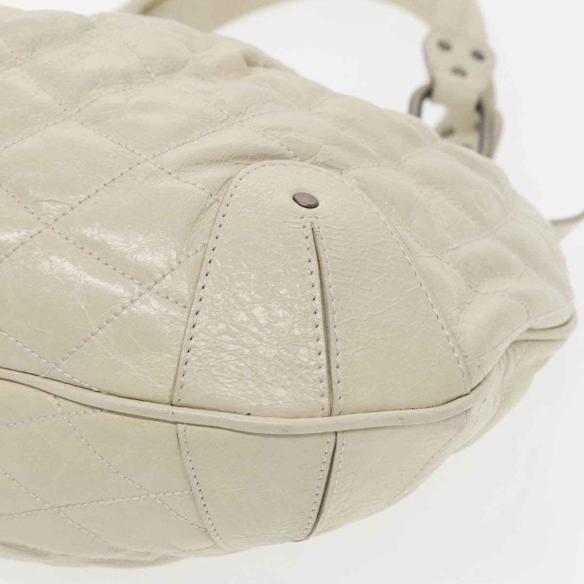 Bally Beige Leather Handbag (Pre-Owned) Size ONE SIZE - 7 Thumbnail