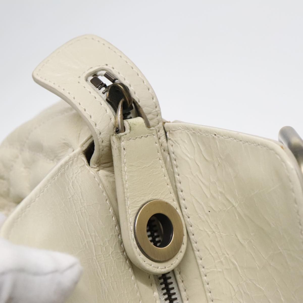 Bally Beige Leather Handbag (Pre-Owned) Size ONE SIZE - 20 Thumbnail