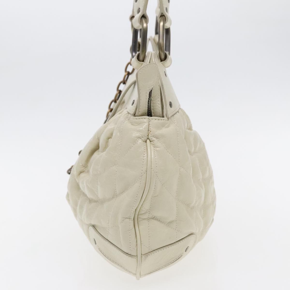 Bally Beige Leather Handbag (Pre-Owned) Size ONE SIZE - 4 Thumbnail