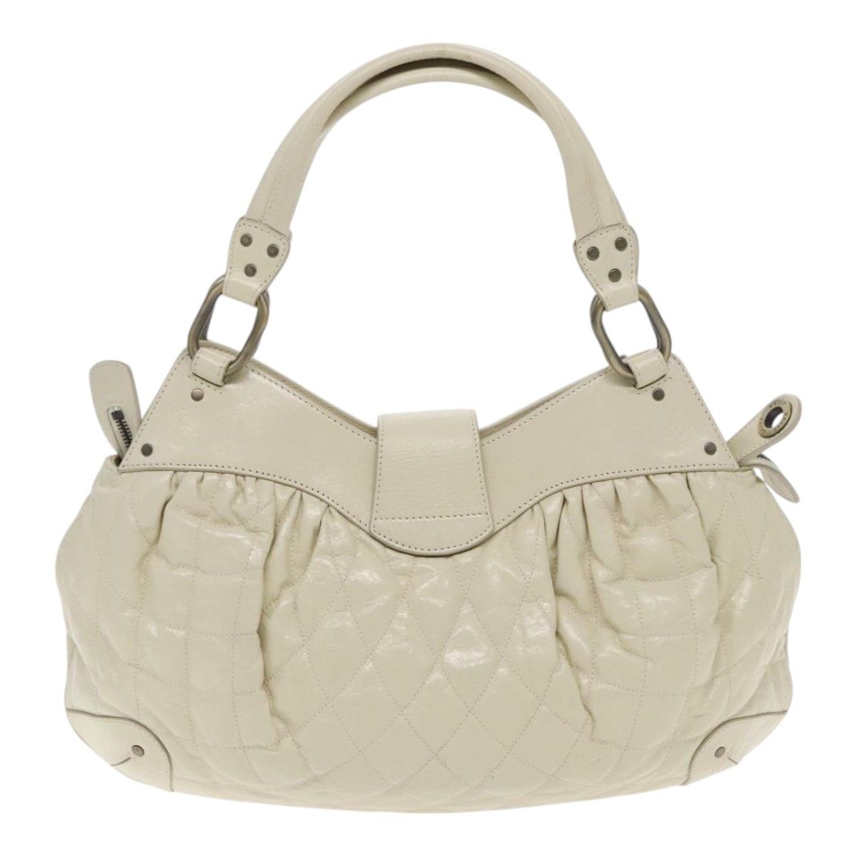 Bally Beige Leather Handbag (Pre-Owned) Size ONE SIZE - 2 Thumbnail