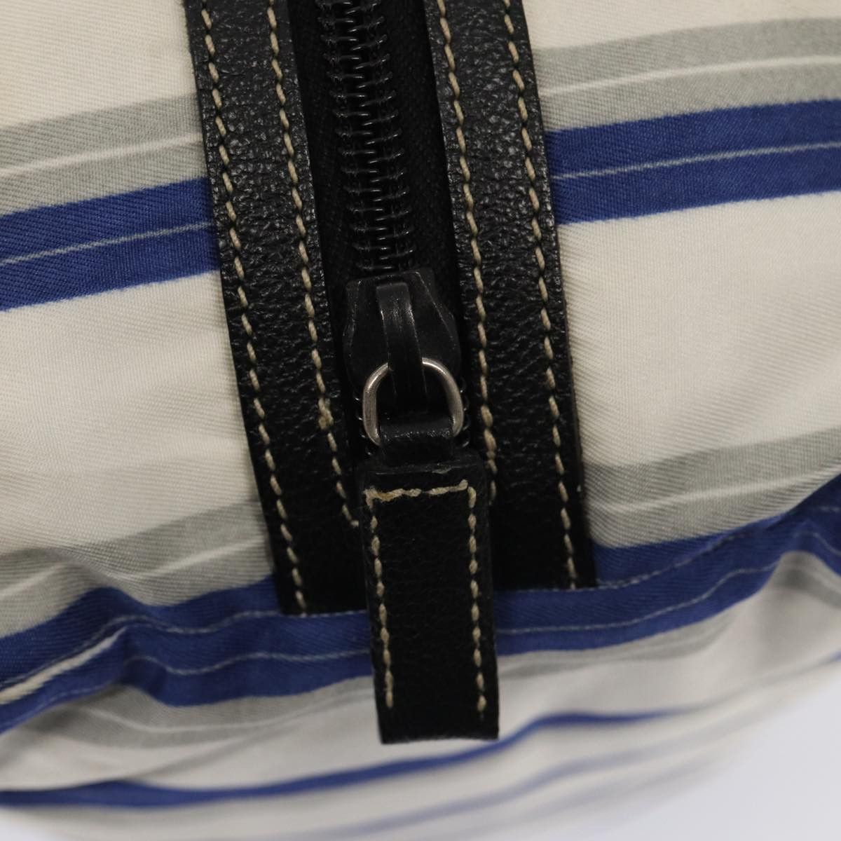 Prada Re-Nylon White Canvas Clutch Bag (Pre-Owned) Size ONE SIZE - 5 Thumbnail