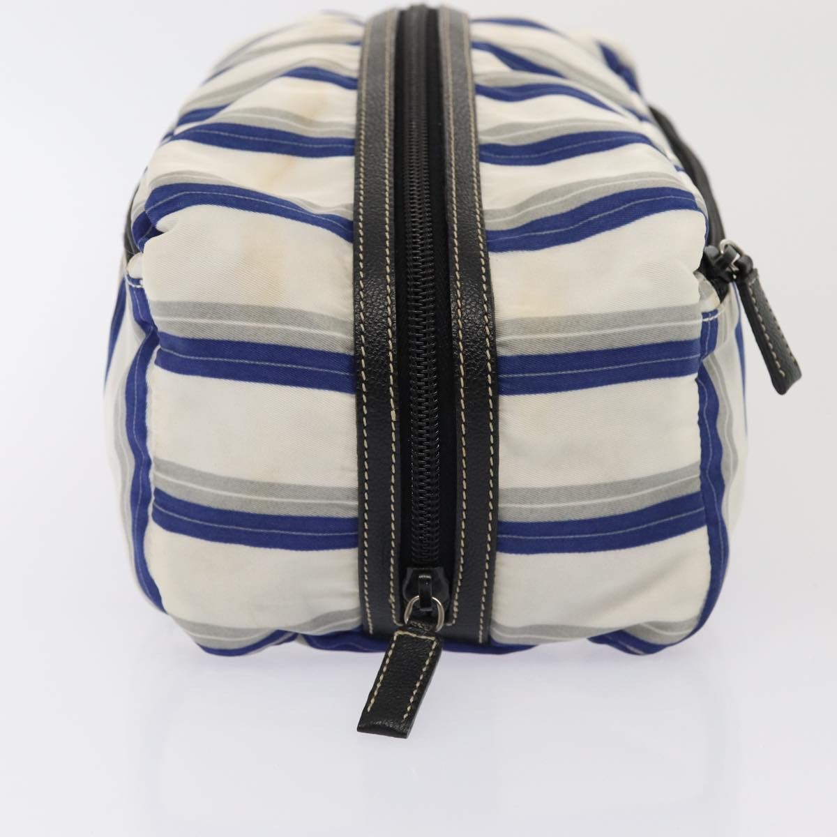 Prada Re-Nylon White Canvas Clutch Bag (Pre-Owned) Size ONE SIZE - 4 Thumbnail