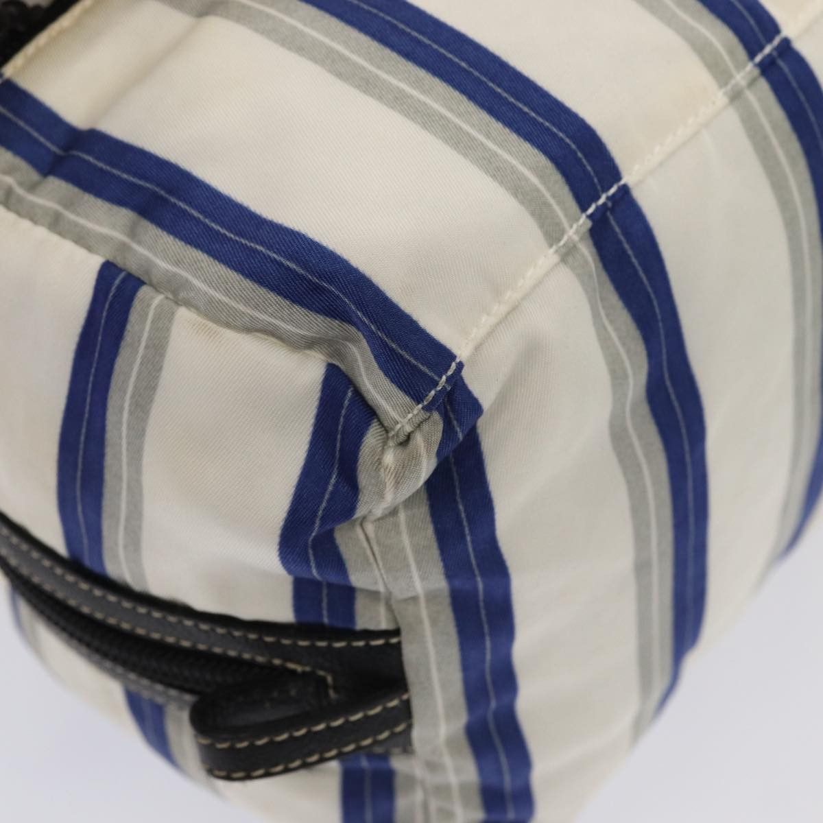 Prada Re-Nylon White Canvas Clutch Bag (Pre-Owned) Size ONE SIZE - 9 Thumbnail