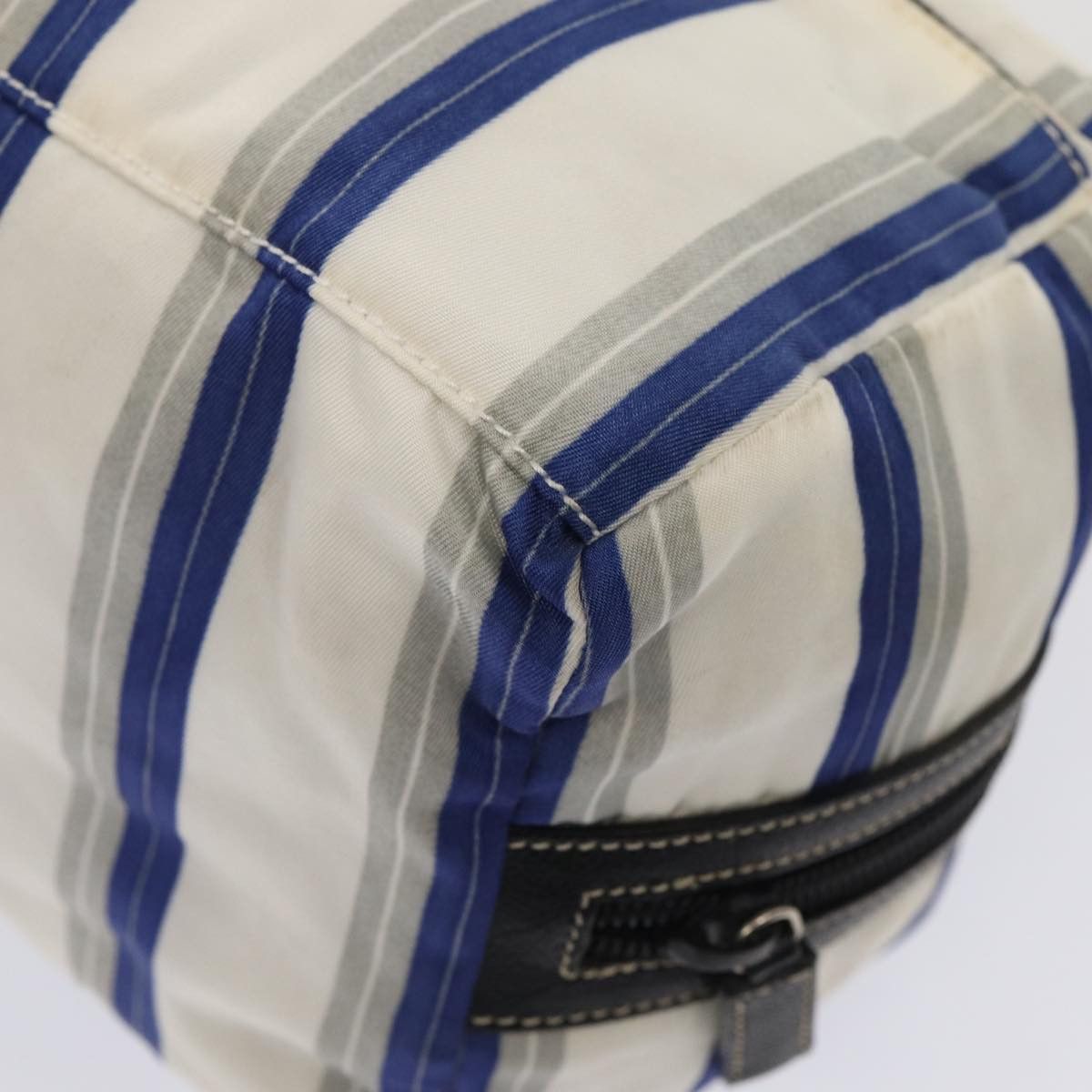 Prada Re-Nylon White Canvas Clutch Bag (Pre-Owned) Size ONE SIZE - 7 Thumbnail