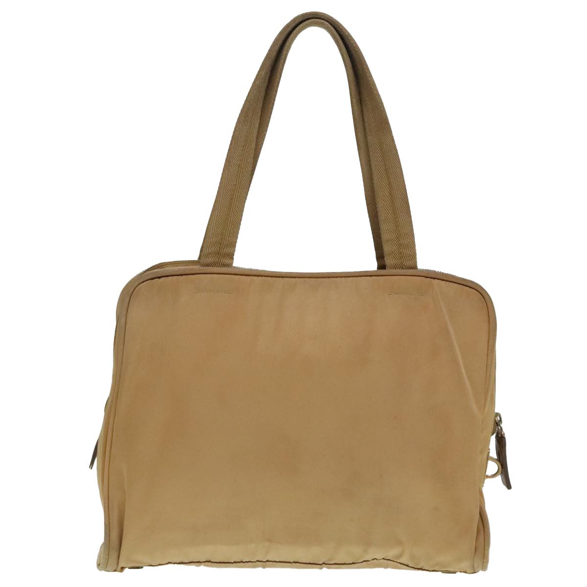 Prada Re-Nylon Beige Canvas Handbag (Pre-Owned) Size ONE SIZE - 2 Thumbnail