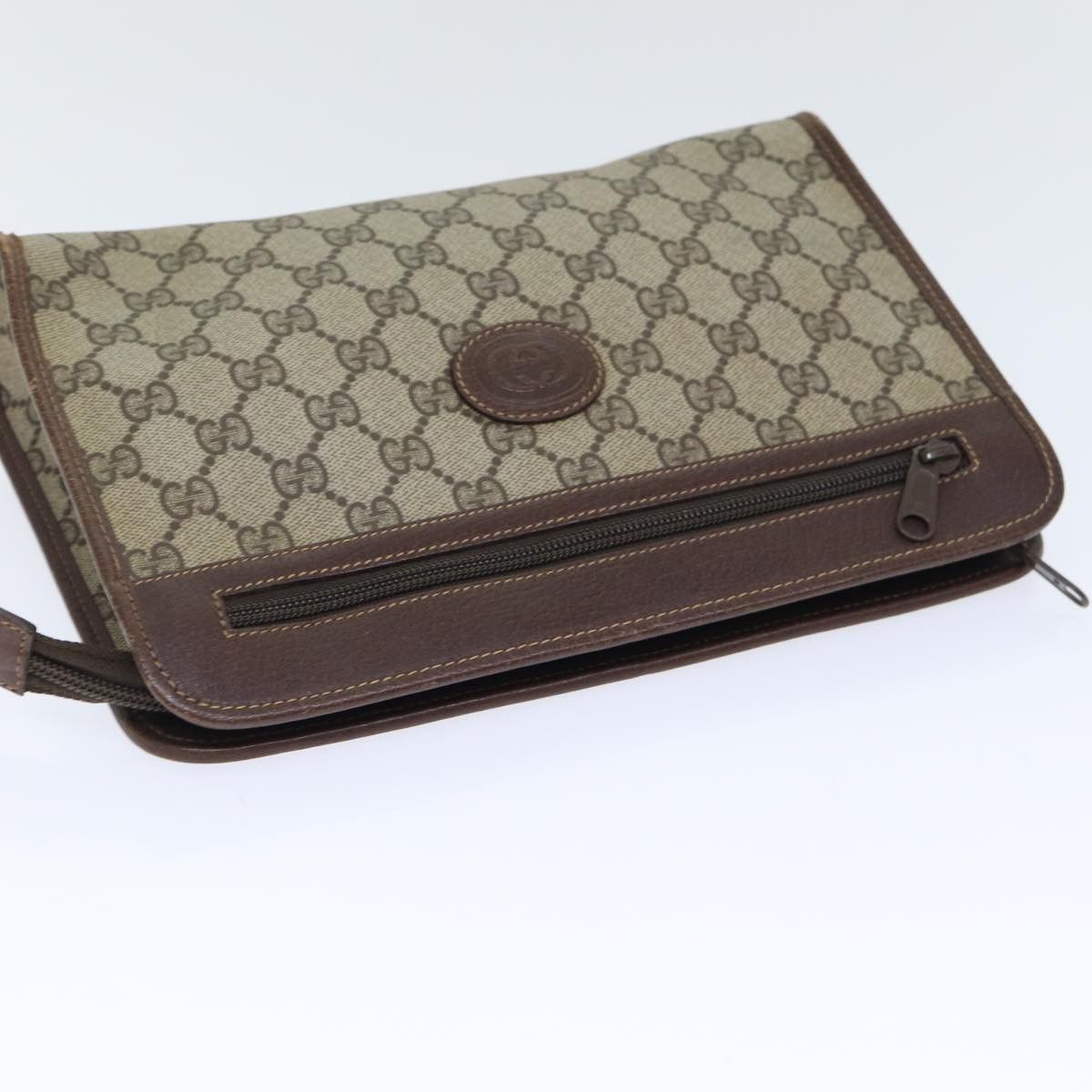 Gucci Beige Canvas Clutch Bag (Pre-Owned) Size ONE SIZE - 11 Thumbnail