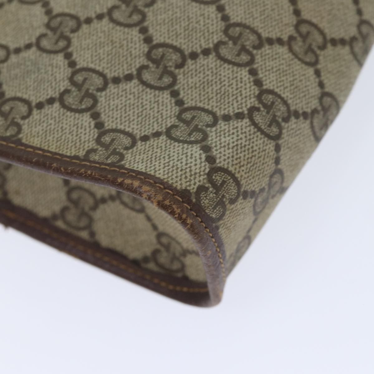 Gucci Beige Canvas Clutch Bag (Pre-Owned) Size ONE SIZE - 4 Thumbnail