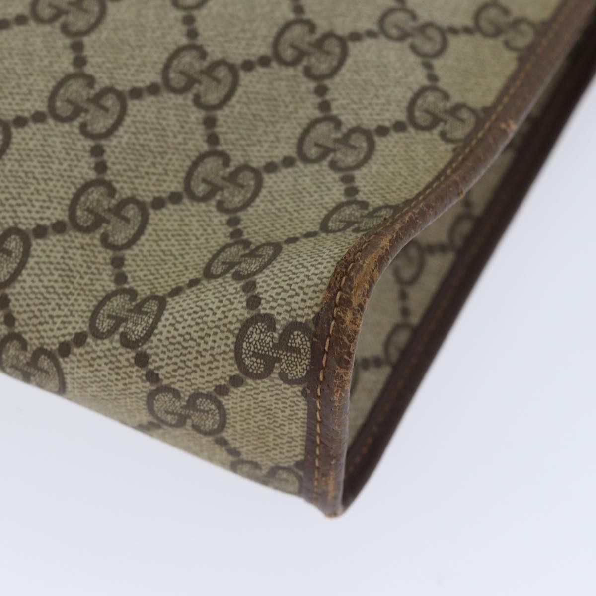 Gucci Beige Canvas Clutch Bag (Pre-Owned) Size ONE SIZE - 13 Thumbnail