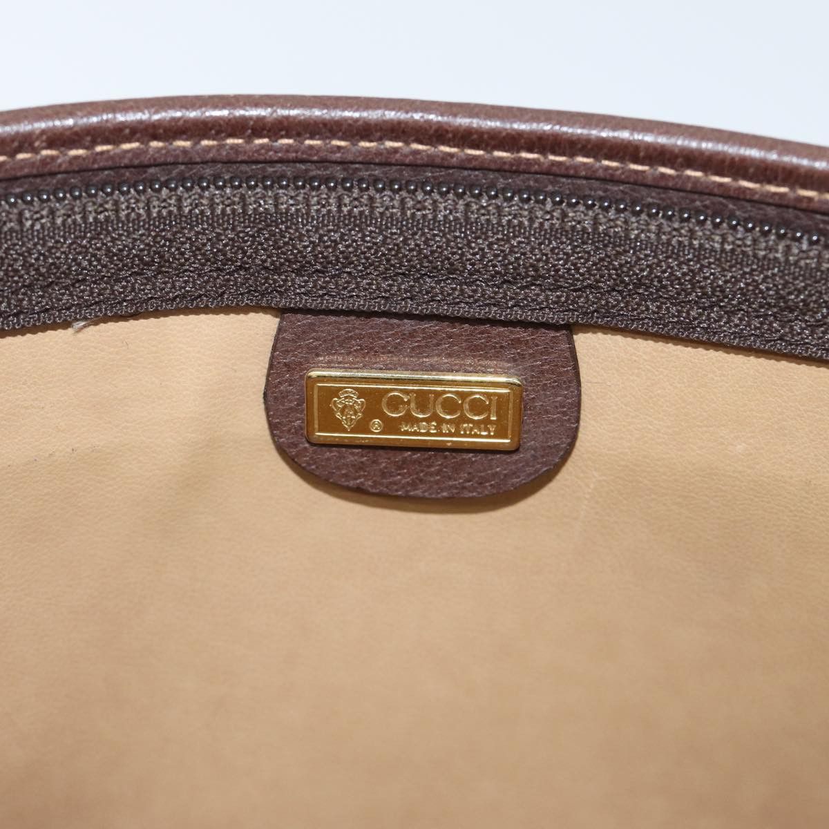 Gucci Beige Canvas Clutch Bag (Pre-Owned) Size ONE SIZE - 8 Thumbnail