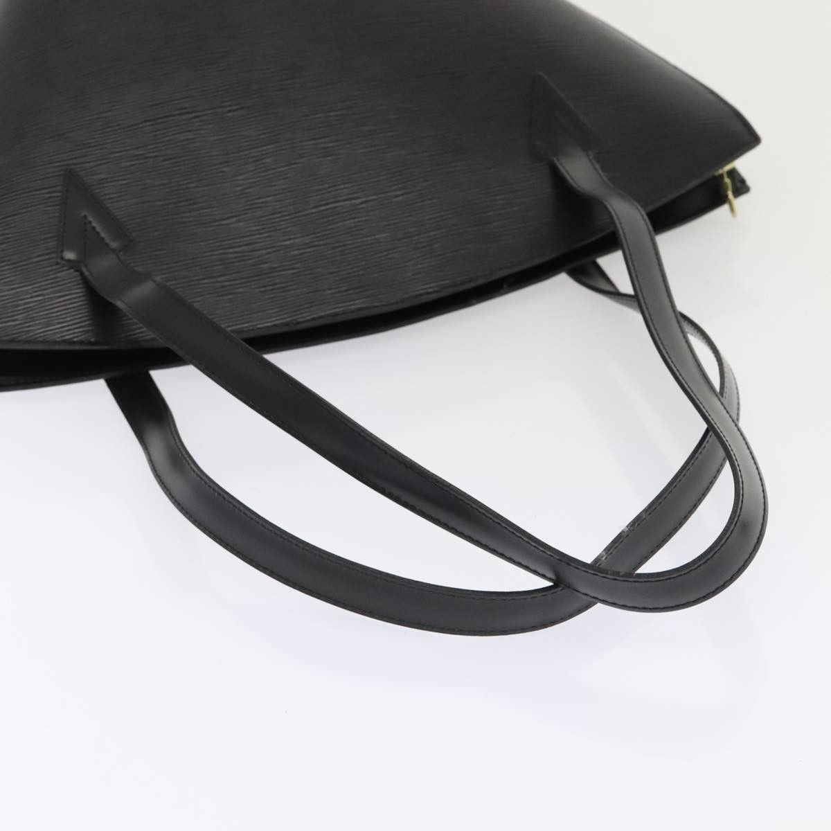 Louis Vuitton Saint Jacques Black Leather Shoulder Bag (Pre-Owned) Size ONE SIZE - 4 Thumbnail