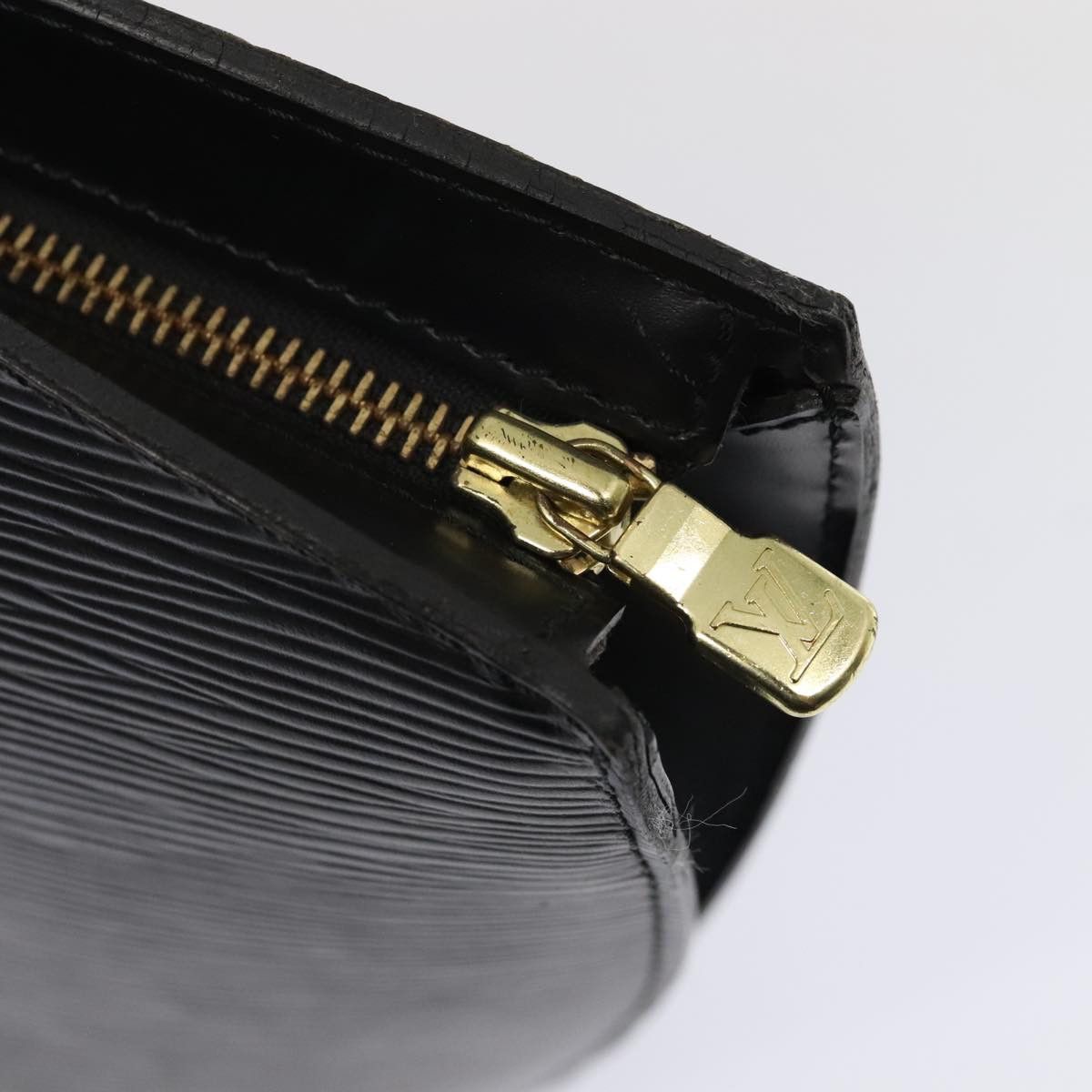 Louis Vuitton Saint Jacques Black Leather Shoulder Bag (Pre-Owned) Size ONE SIZE - 6 Thumbnail
