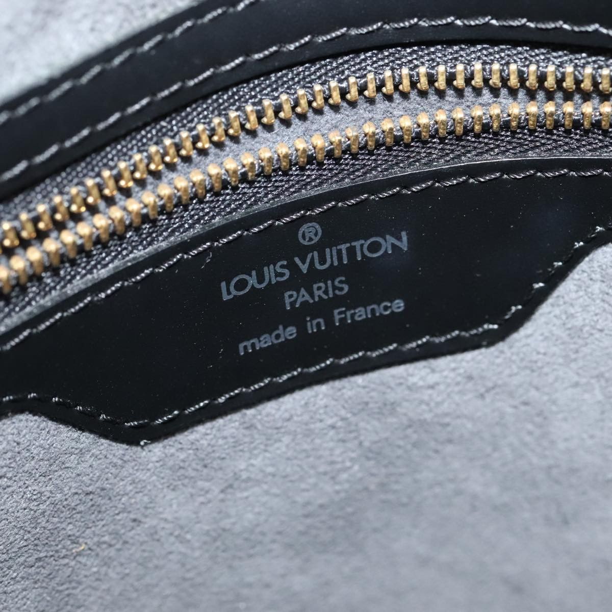 Louis Vuitton Saint Jacques Black Leather Shoulder Bag (Pre-Owned) Size ONE SIZE - 9 Thumbnail