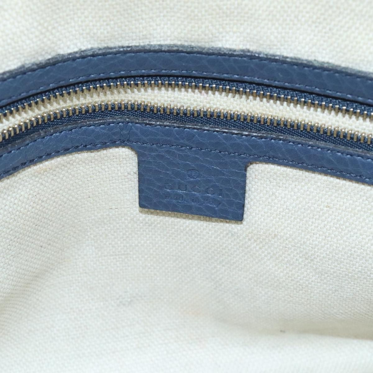 Gucci Soho Blue Leather Handbag (Pre-Owned) Size ONE SIZE - 13 Thumbnail