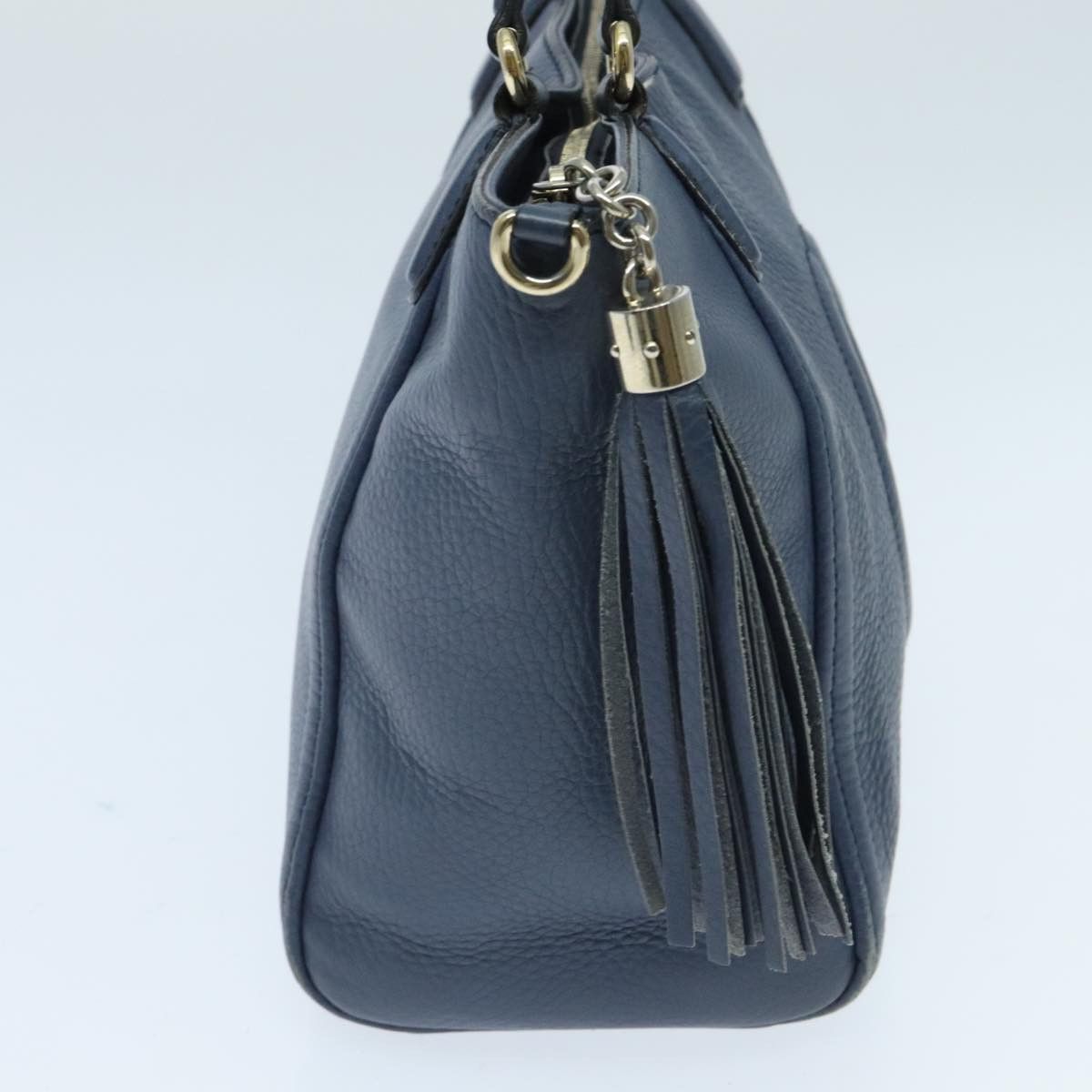 Gucci Soho Blue Leather Handbag (Pre-Owned) Size ONE SIZE - 4 Thumbnail