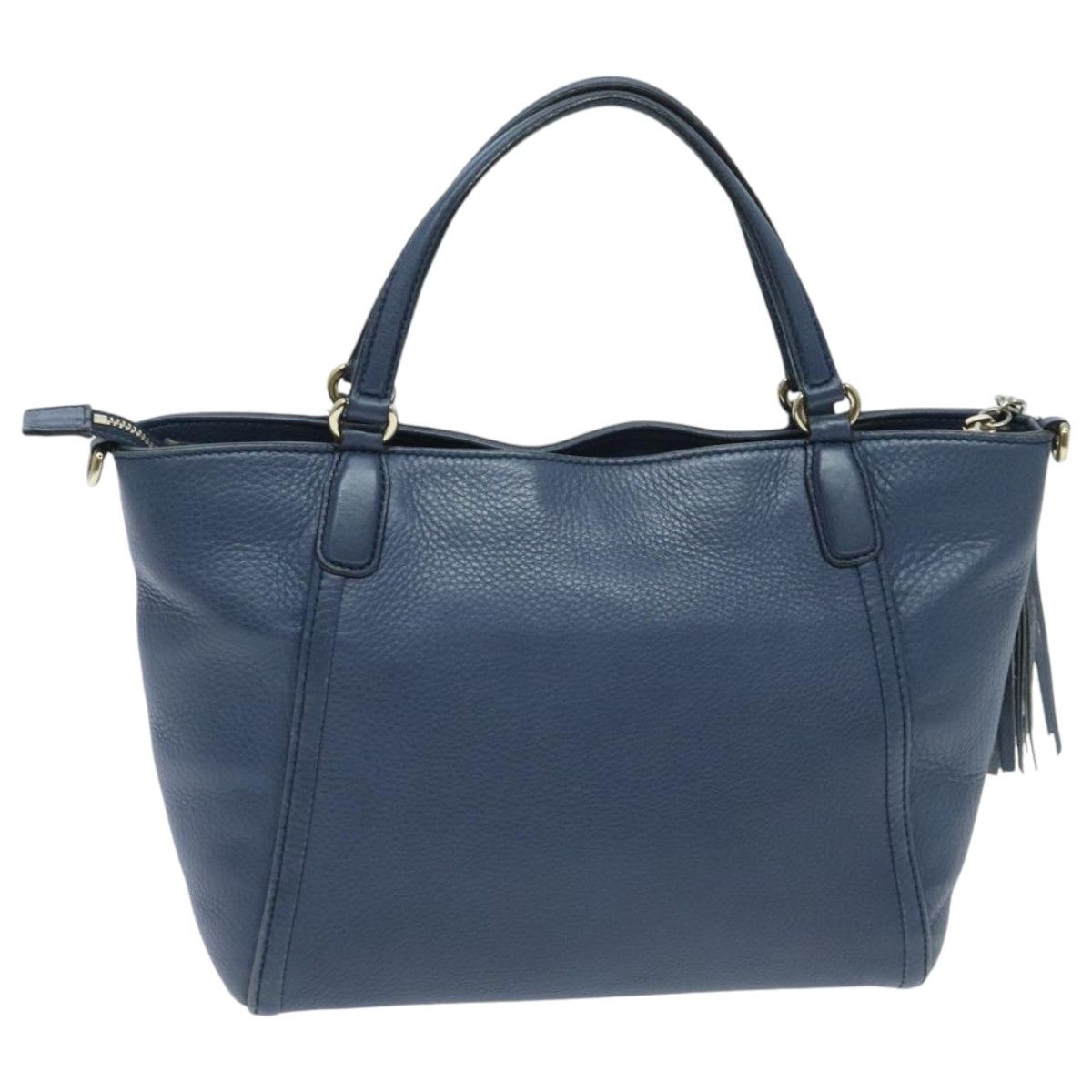 Gucci Soho Blue Leather Handbag (Pre-Owned) Size ONE SIZE - 2 Thumbnail