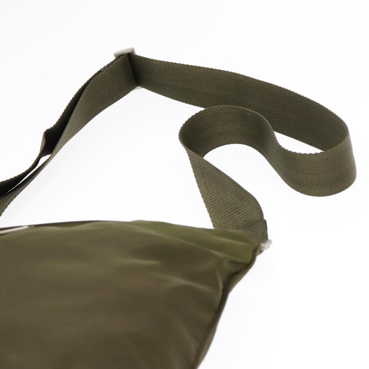 Prada Re-Nylon Khaki Synthetic Shoulder Bag (Pre-Owned) Size ONE SIZE - 6 Thumbnail