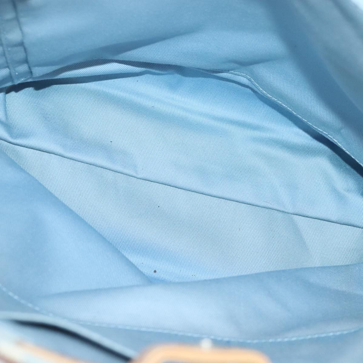 Burberry Blue Canvas Handbag (Pre-Owned) Size ONE SIZE - 11 Thumbnail