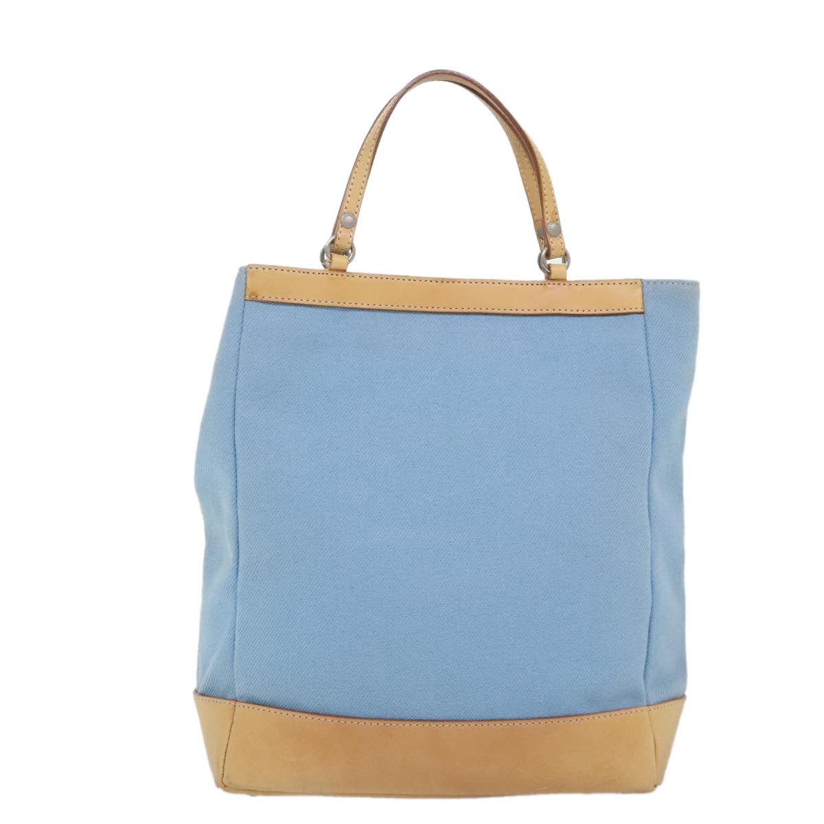 Burberry Blue Canvas Handbag (Pre-Owned) Size ONE SIZE - 2 Thumbnail