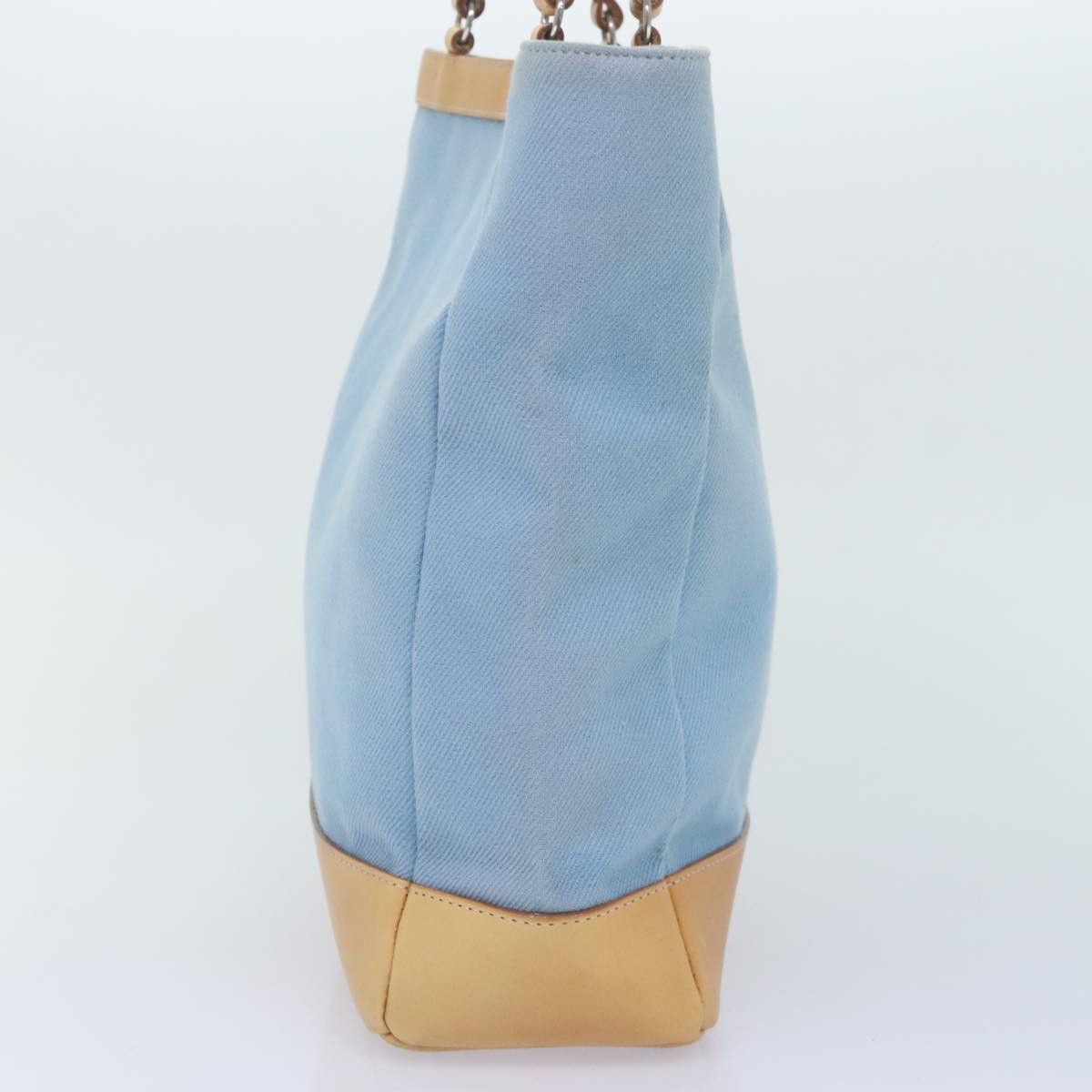 Burberry Blue Canvas Handbag (Pre-Owned) Size ONE SIZE - 3 Thumbnail