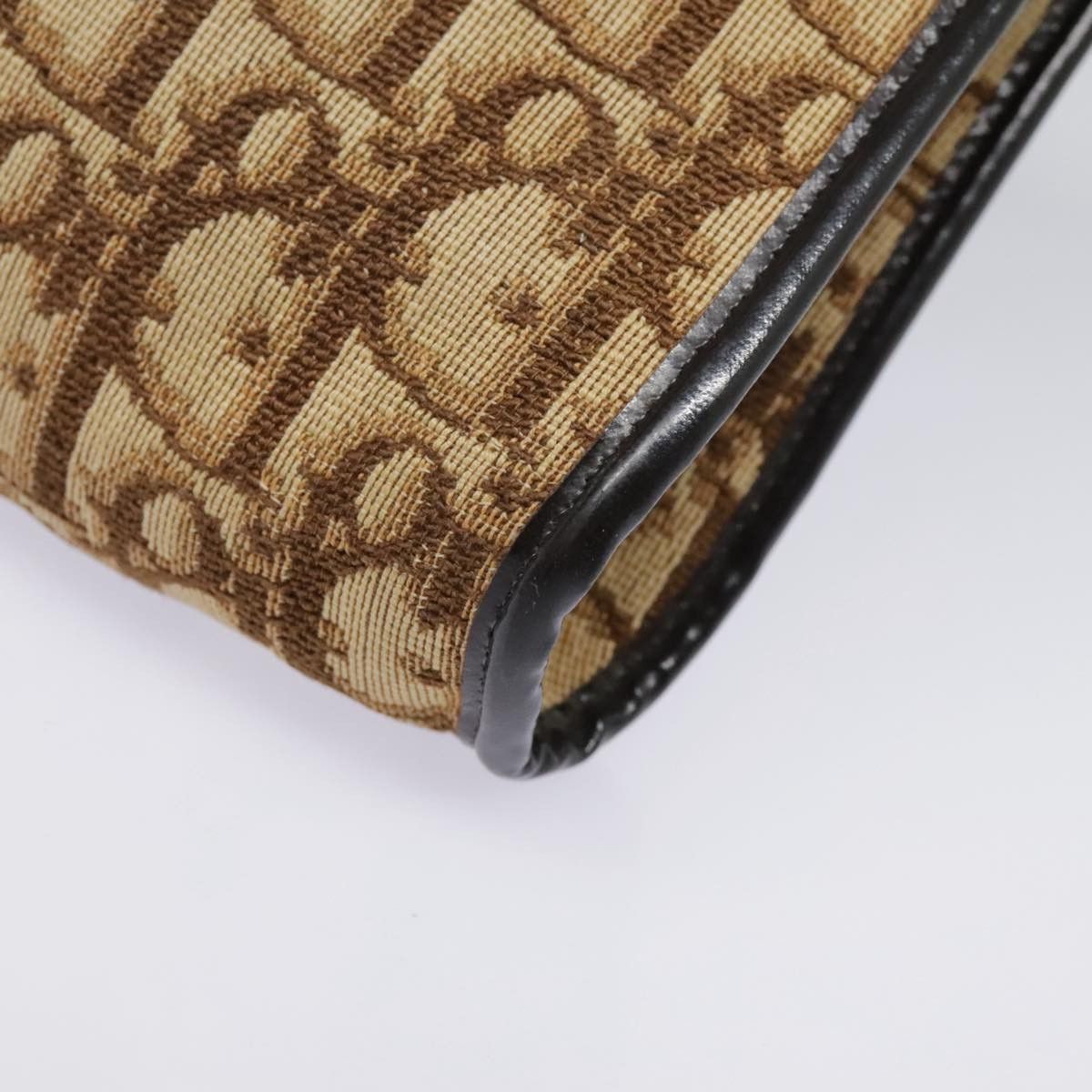 Dior Trotter Brown Canvas Shoulder Bag (Pre-Owned) Size ONE SIZE - 19 Thumbnail