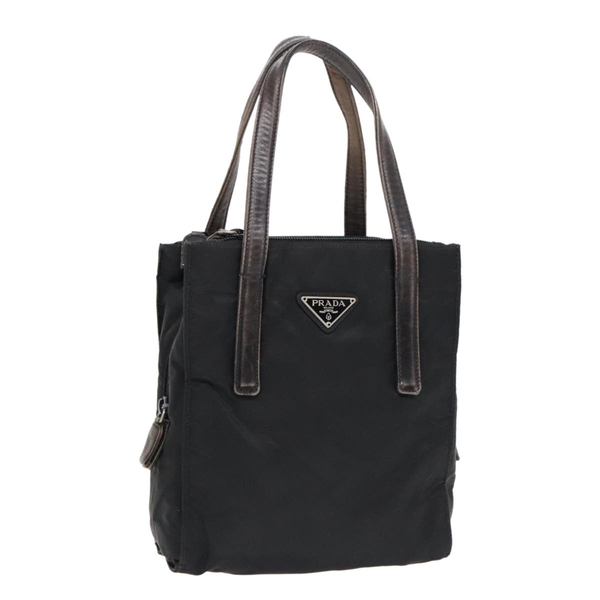 Prada Tessuto Black Synthetic Handbag (Pre-Owned) Size ONE SIZE - 17 Thumbnail